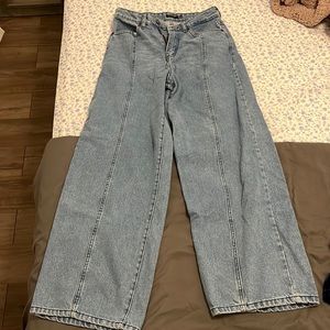 Nasty Gal Wide leg jeans.